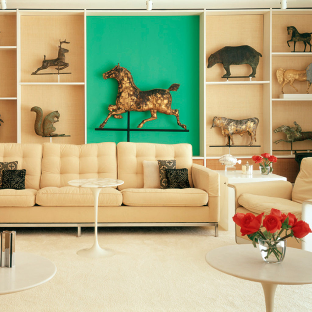Florence Knoll Bassett's mid-century living room, Coconut Grove, Florida, 2003 by Todd Eberle