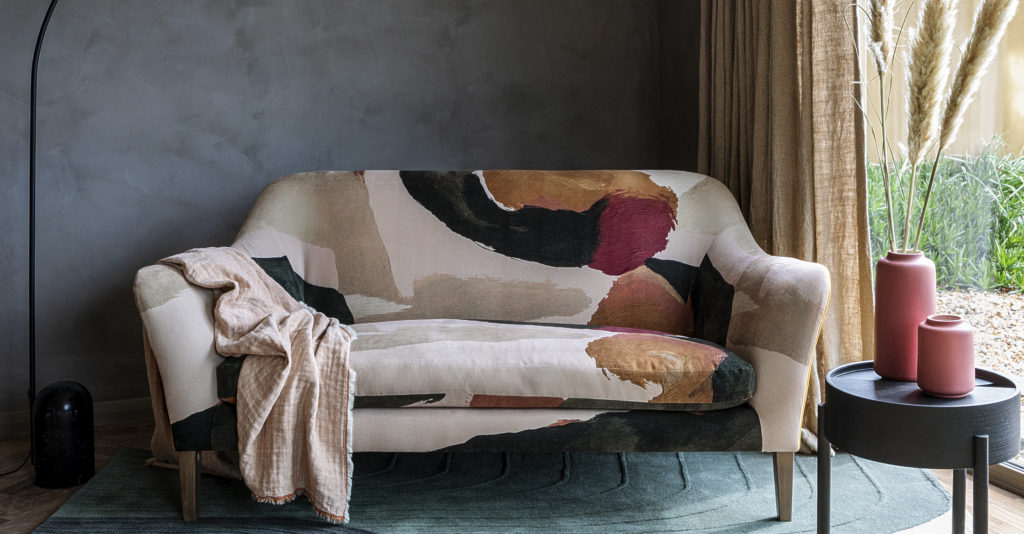 One Nine Eight Five's upholstery on the Wallis Sofa